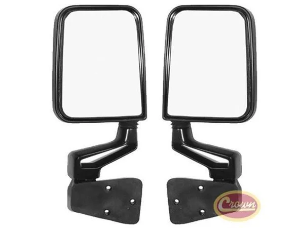 Crown Automotive 82200834K Black Door Mirror Kit