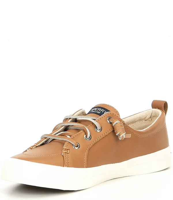 Sperry Top-Sider Crest Vibe Leather 7 Women's Black