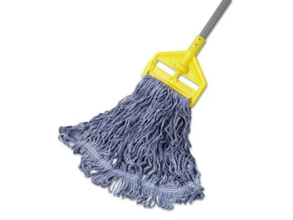 Rubbermaid Commercial Super Stitch Cotton/Synthetic Blend Mop - White