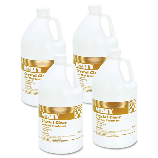 Misty 1003411 Dust Mop Treatment, Attracts Dirt, Non-Oily, Grapefruit Scent, 1gal, 4/Carton
