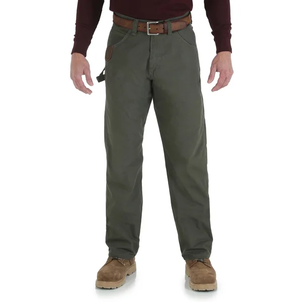 Wrangler Men's Riggs Ripstop Carpenter Jeans - Loden 44x32
