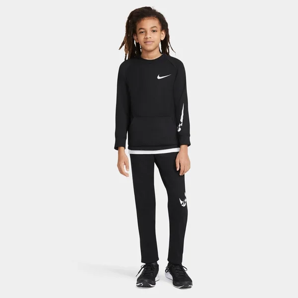 Nike Boys& Training Pants, Medium, Black