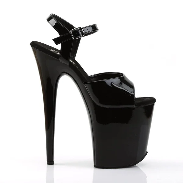 Pleaser - FLAMINGO-809 7, Black Patent/Black