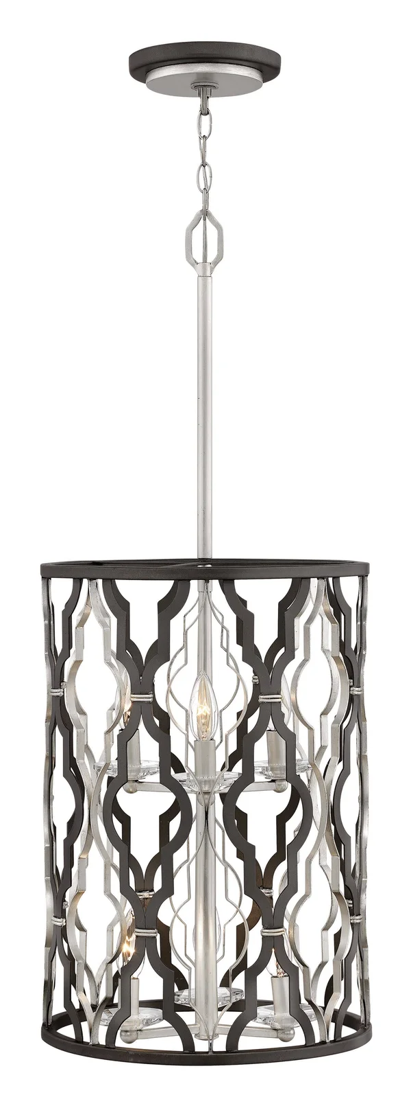 Hinkley - 3065GG - Six Light Pendant - Portico - Glacial