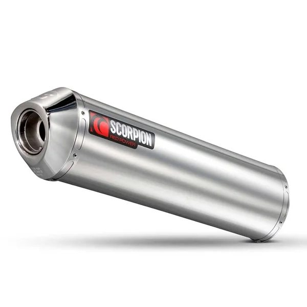 Scorpion Factory Round Slip on Stainless Steel GSF Bandit 1200 01-06 Muffler One Size ESI80SEM