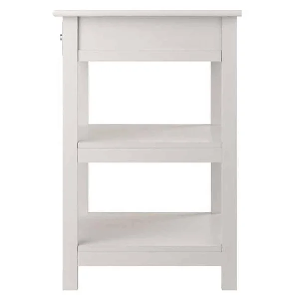 Delta 3-Pc Home Office Set, White, Winsome Wood