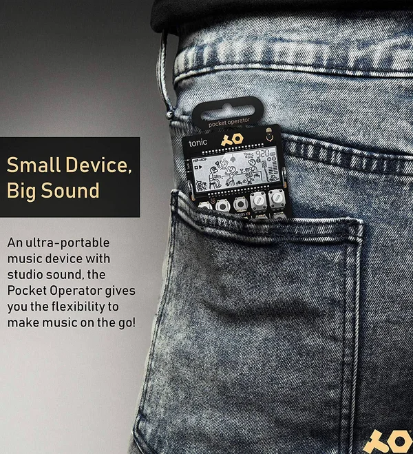 Teenage Engineering Pocket Operator PO-32 Tonic Black
