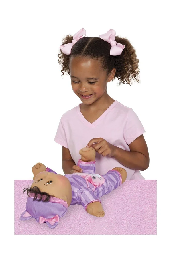 Cabbage Patch Kids 14x22 Baby So Real Doll, Dark Hair/Brown Eye Girl
