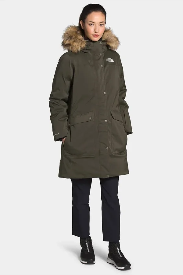 The North Face Women's New Defdown Futurelight Jacket - Small - New Taupe Green
