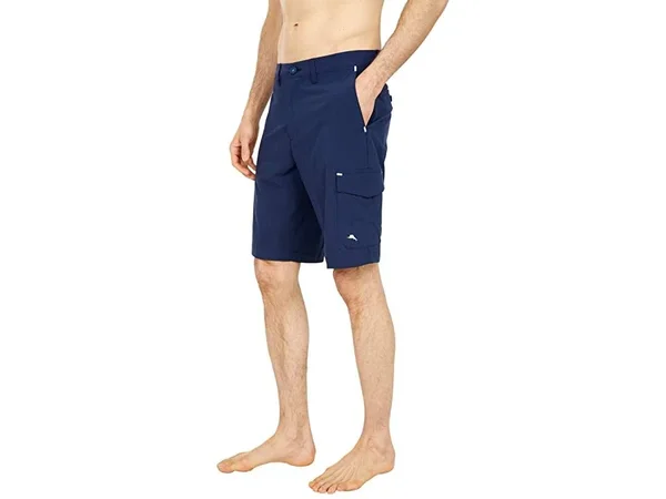 Tommy Bahama Cayman Isles Cargo 10 Inseam Shorts - Mens, 32, Ocean Deep