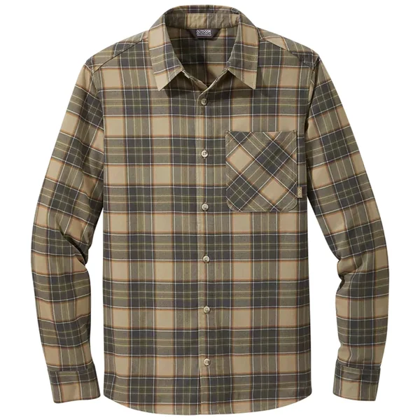 Outdoor Research Kulshan Flannel Shirt - Men's Hazelwood - XL