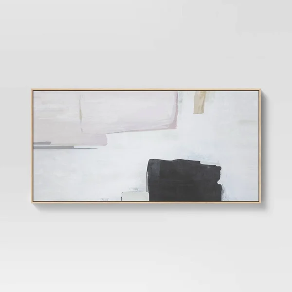 47x22 x 24x22 Abstract Framed Wall Canvas - Project 62