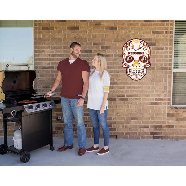 NFL Washington Redskins Large Outdoor Skull Decal