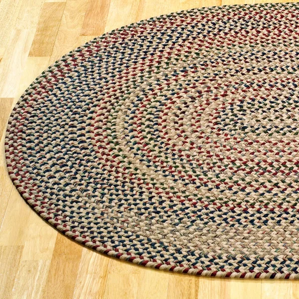Colonial Mills WY97R024X132 2 x 11 ft. Worley Oval Runner Rug Orange
