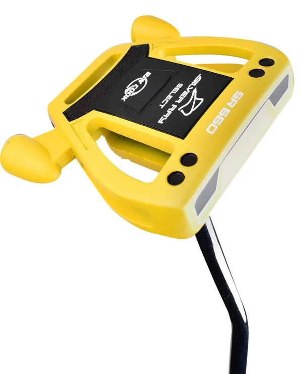 Ray Cook Golf- Silver Ray Select SR550 Yellow Putter 35x22