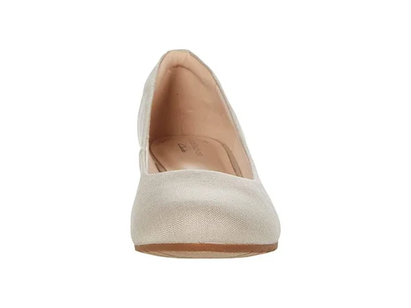 Clarks Women's Collection Mallory Luna Shoes - Natural Metallic Textile