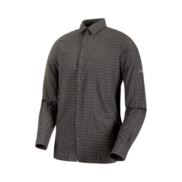 Mammut Lenni Long Sleeve Shirt - Men's Titanium, XL