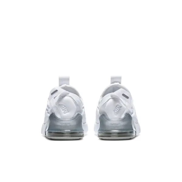 Nike Kids& Toddler Air Max 270 Extreme Casual Shoes in White/White Size 8.0