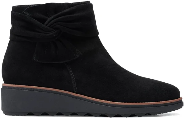 Clarks Sharon Salon Women's Boots 9437574 - 6.5 B - Medium - Black
