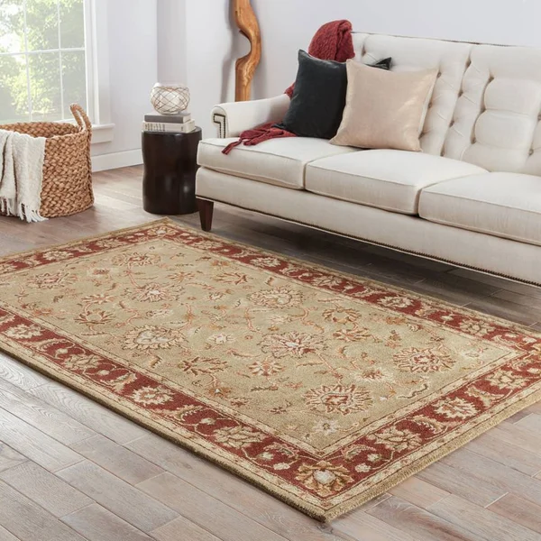 Jaipur Mythos Anthea Area Rug, Green, 3&x12& Runner