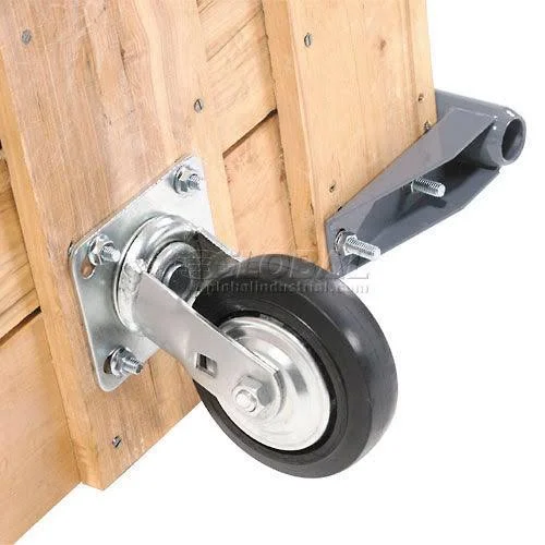 Global Industrial Hardwood Deck Platform Truck 60 x 30 1400 lb. Capacity 5x22 Rubber Casters 952505