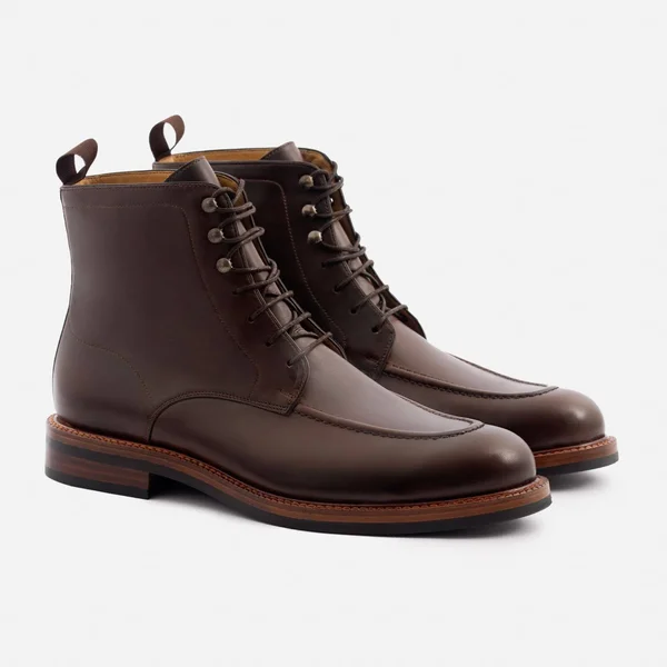 Beckett Simonon Gallagher Boots - Pull-Up - Walnut, Size 14, Men's Boot