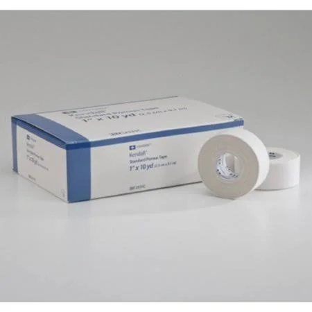 Medical Tape Kendall Hypoallergenic Paper 1 inch x 10 Yards NonSterile (120/ca)