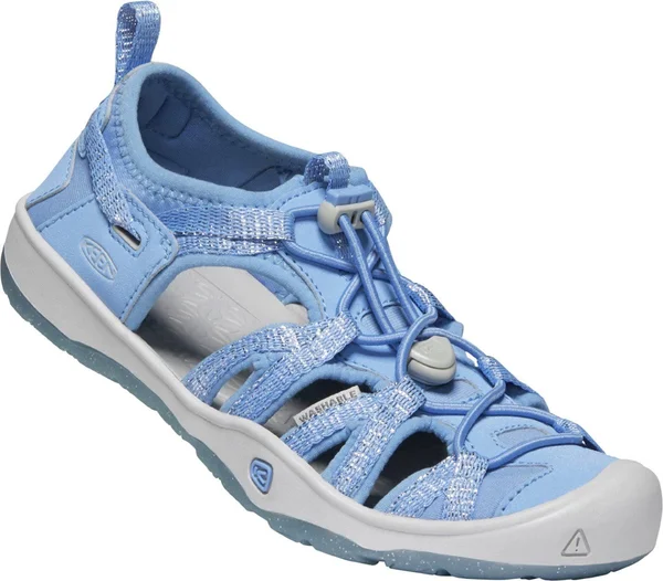 Keen Youth Moxie Sandal - 5 - della Blue, Vapor