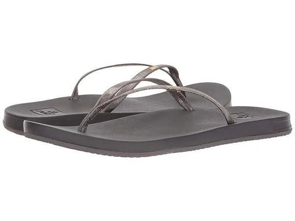 Reef Cushion Bounce Slim Sandals - Women's 9 - Pewter