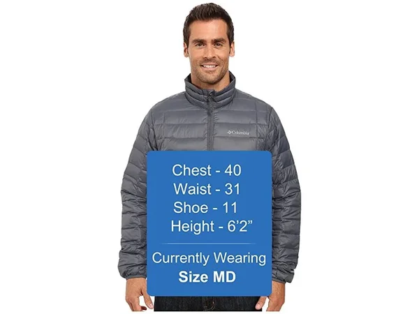 Columbia Men's Voodoo Falls 590 Turbodown Jacket - XL - Graphite