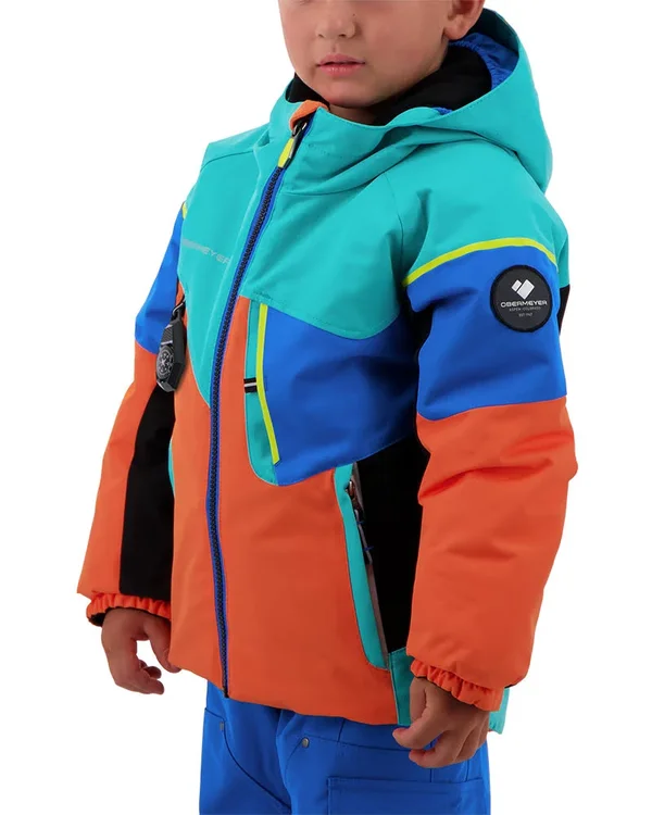 Obermeyer Boys& Orb Jacket - 3 - Ober Orange