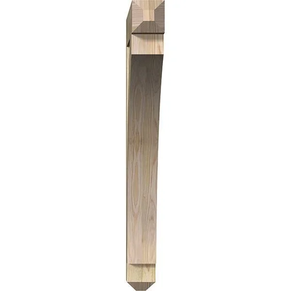 4x22W x 32x22D x 38x22H Thorton Craftsman Rough Sawn BRACKET - Douglas Fir