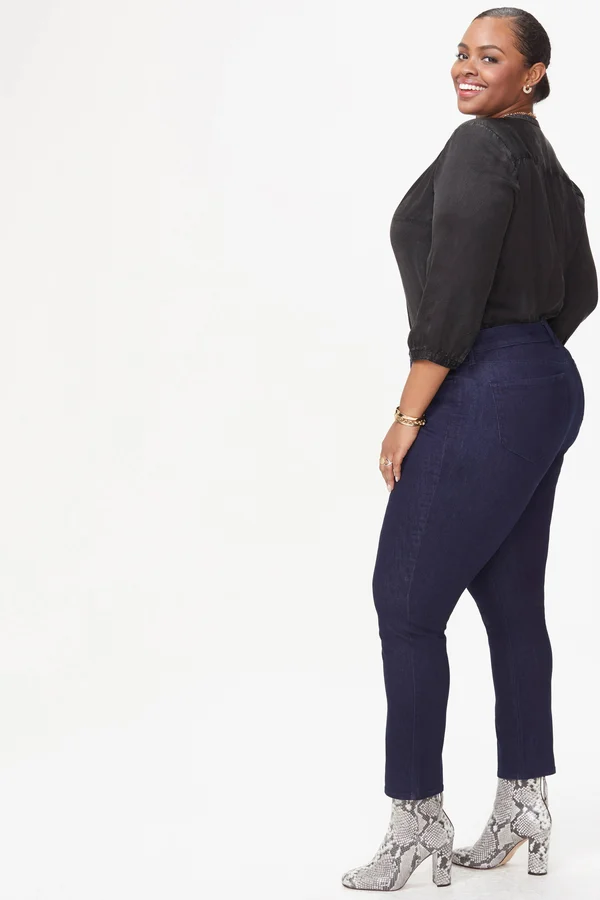 Nydj Women's Sheri Slim Jeans Petite in Rinse - Plus, Size: 22wp