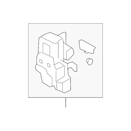 Genuine OE GM Latch 20791793