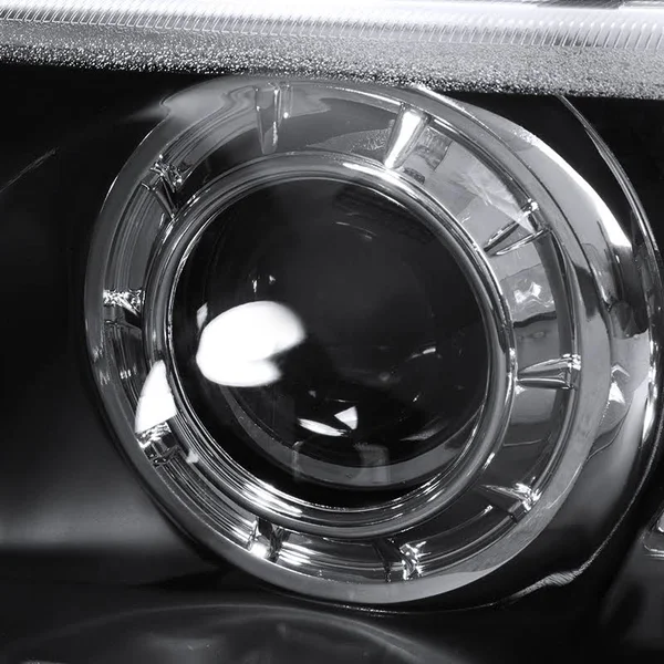 Spec-D Tuning 1998-2011 Ford Crown Victoria Black LED Projector Headlights