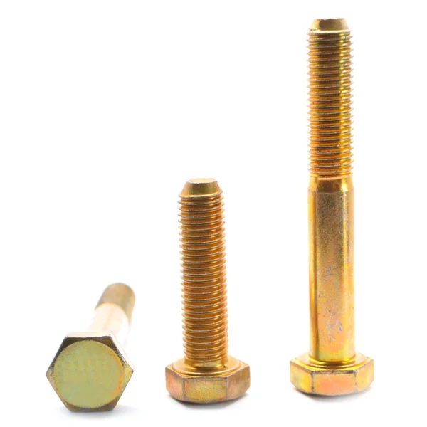 1/2x22-20 x 2 3/4x22 (PT) Fine Thread Grade 8 Hex Cap Screw (Bolt) - USA Alloy Steel Yellow Zinc Plated