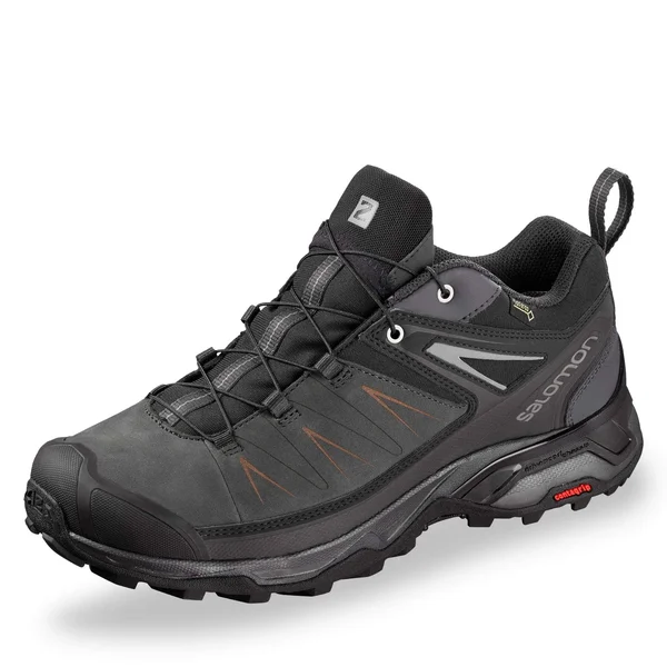 Salomon x Ultra 3 LTR GTX Hiking Shoes - Men's Phantom/Magnet/Quiet Shade, 7