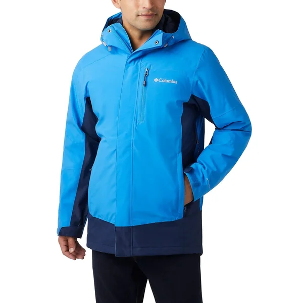 Columbia Lhotse III interchange Jacket 1x, Azure Blue, Collegiate Navy