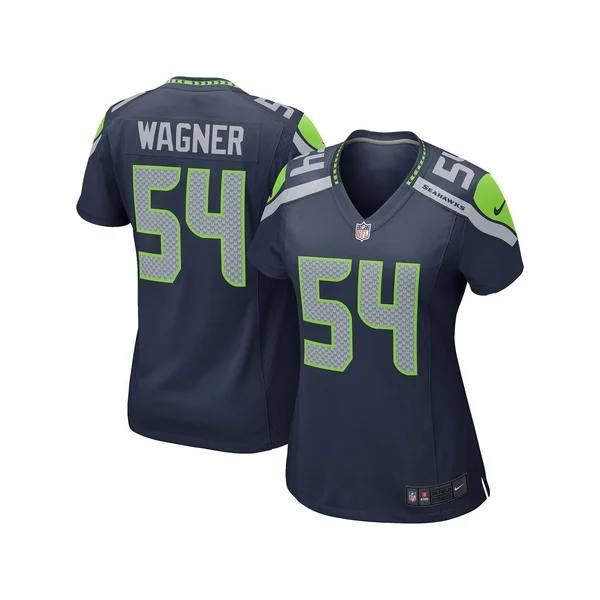Women's Seattle Seahawks Bobby Wagner Nike College Navy Game Jersey