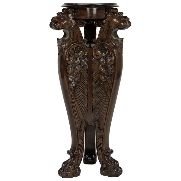 Design Toscano AF8089 Evenswood Manor Winged Lion Pedestal