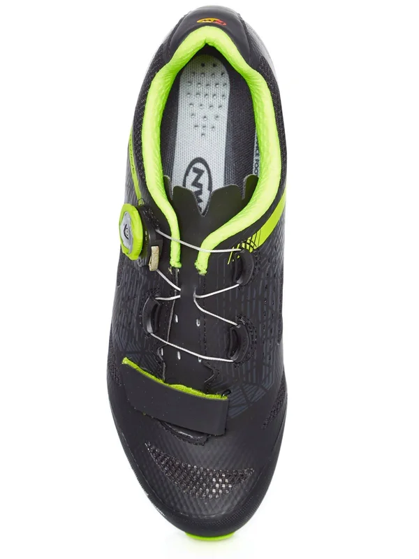 Northwave Razer MTB Shoes - Black - Yellow Fluo, EU45