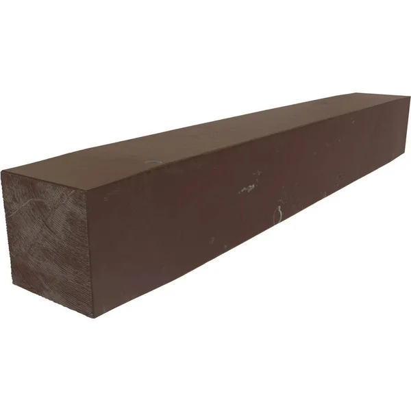 Ekena Millwork MANUKP08X12X48AE 8x22H x 12x22D x 48x22W Knotty Pine Faux Wood Fireplace Mantel - Aged Pecan