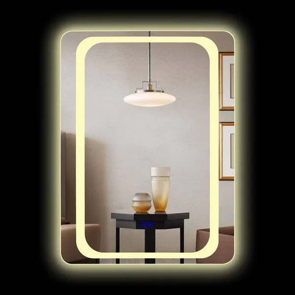 Chloe Lighting- Luminosity Back Lit Rectangular Touchscreen LED Mirror 3 Color Temperatures 3000k-6000k 32x22 Height