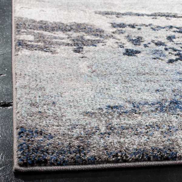 Safavieh Galaxy GAL119F 5&3x22 x 5&3x22 Round Grey - Ivory Area Rug