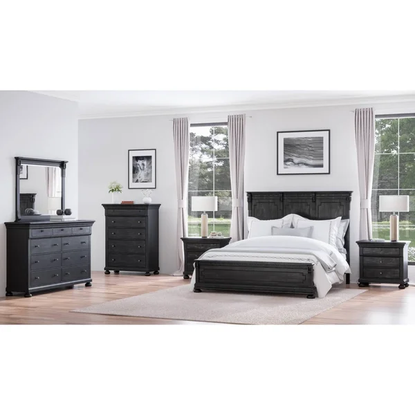 Abbyson Henderson 3 Drawer Nightstand
