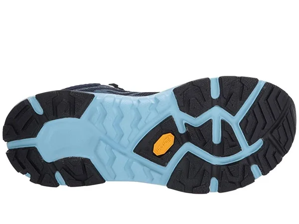 Hoka One One Women's TOA GTX - 7 - Black Iris - Aquamarine