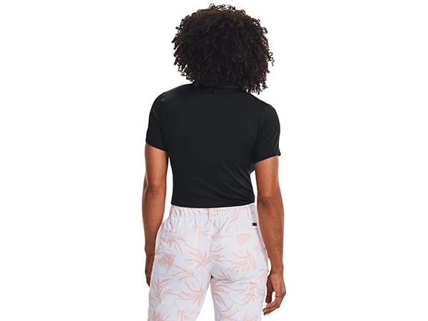 Under Armour Women's Zinger Short Sleeve Polo - Black - XL