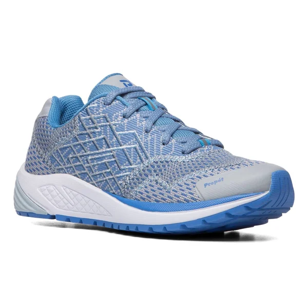 Propet Women's One Sneaker - Blue/Silver - Size 8 - 2E