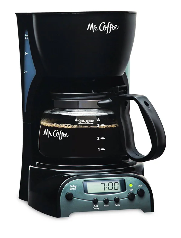 Mr. Coffee 4-Cup Programmable Coffeemaker - DRX5