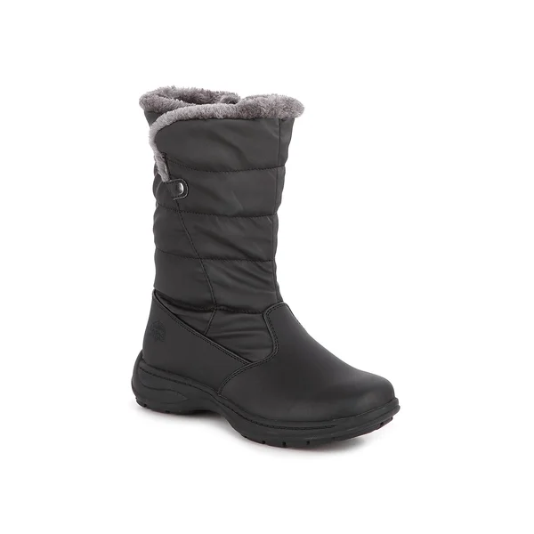 Totes Pagnet Snow Boot, Women's, Black, Size 8, Boots, Snow